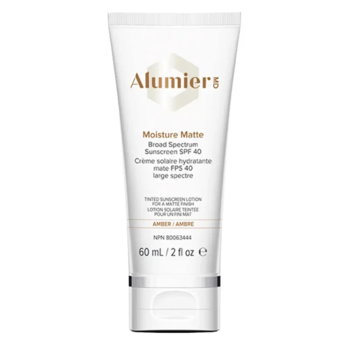 Alumier Moisture Matte Plataus spektro Kremas Nuo Saules Amber